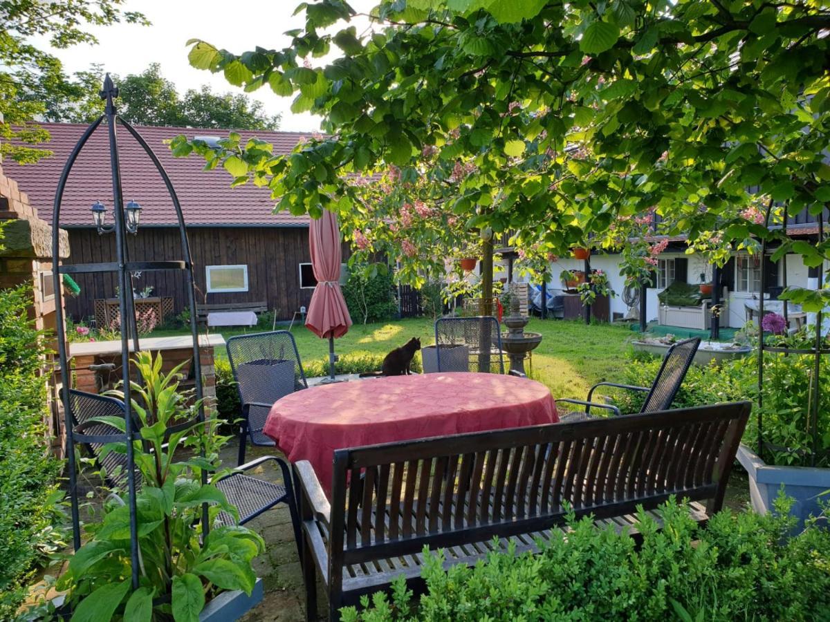 Ferienwohnung Im Dreiländereck - DOM PRZY TRZECH GRANICACH Löschney Exterior foto
