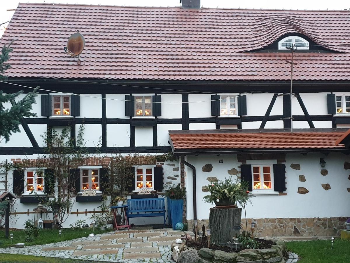 Ferienwohnung Im Dreiländereck - DOM PRZY TRZECH GRANICACH Löschney Exterior foto